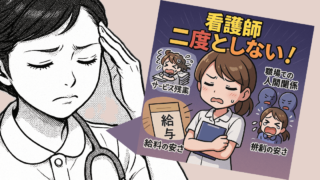 【後悔談】「看護師なんて二度と！」転職した私が6ヶ月で気づいた残酷な現実 