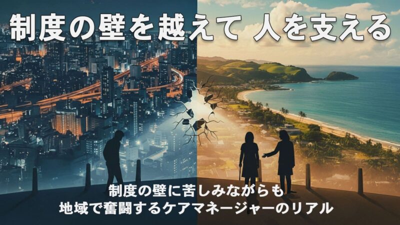 【闇と光】大阪と離島のケアマネが語る「制度の壁・ゴミ屋敷・外国人材」キャリアのリアル 